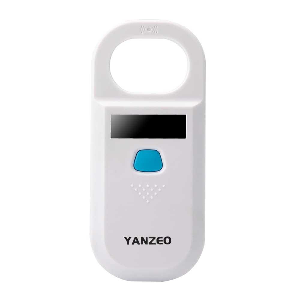 Rechargeable Pet Microchip Scanner with RFID Animal ID Reader