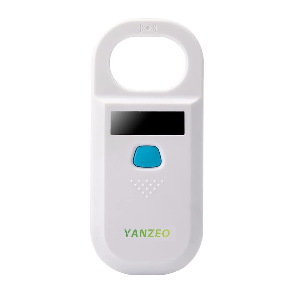 Rechargeable Pet Microchip Scanner with RFID Animal ID Reader