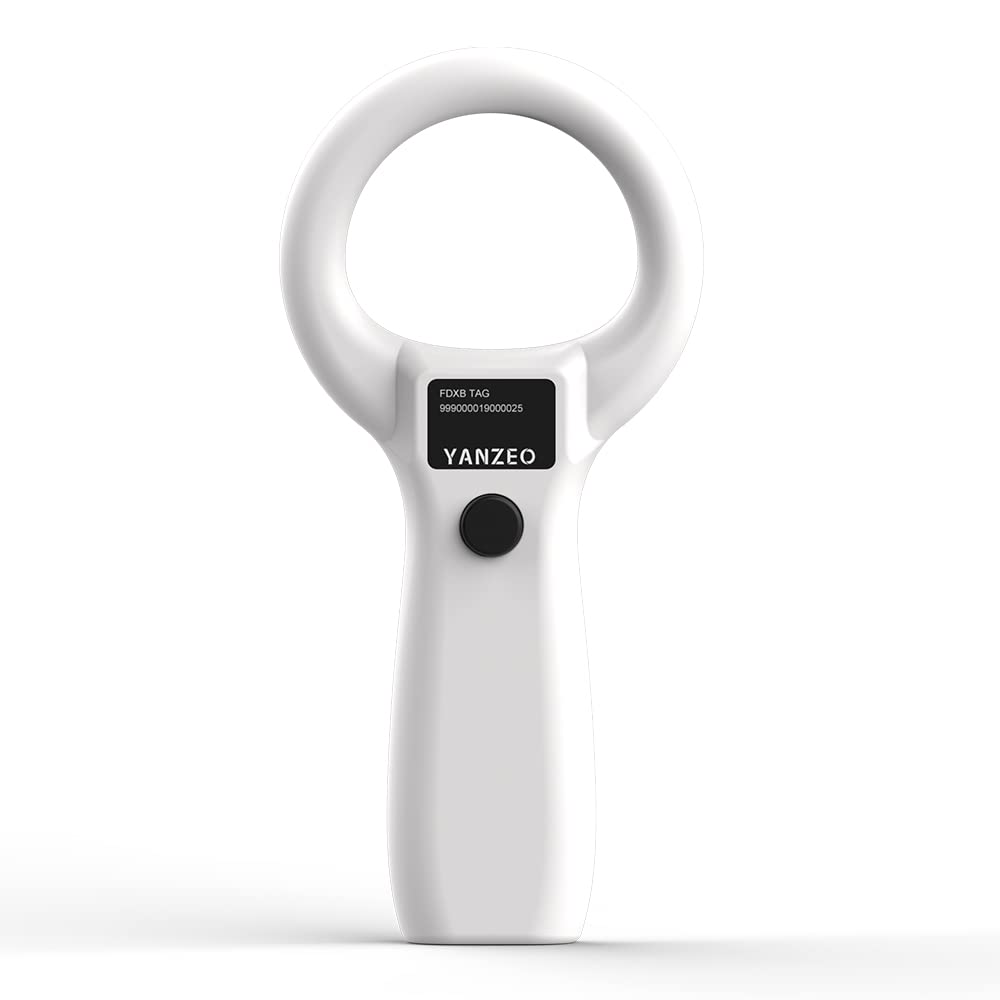 Rechargeable Pet Microchip Scanner with RFID Animal ID Reader