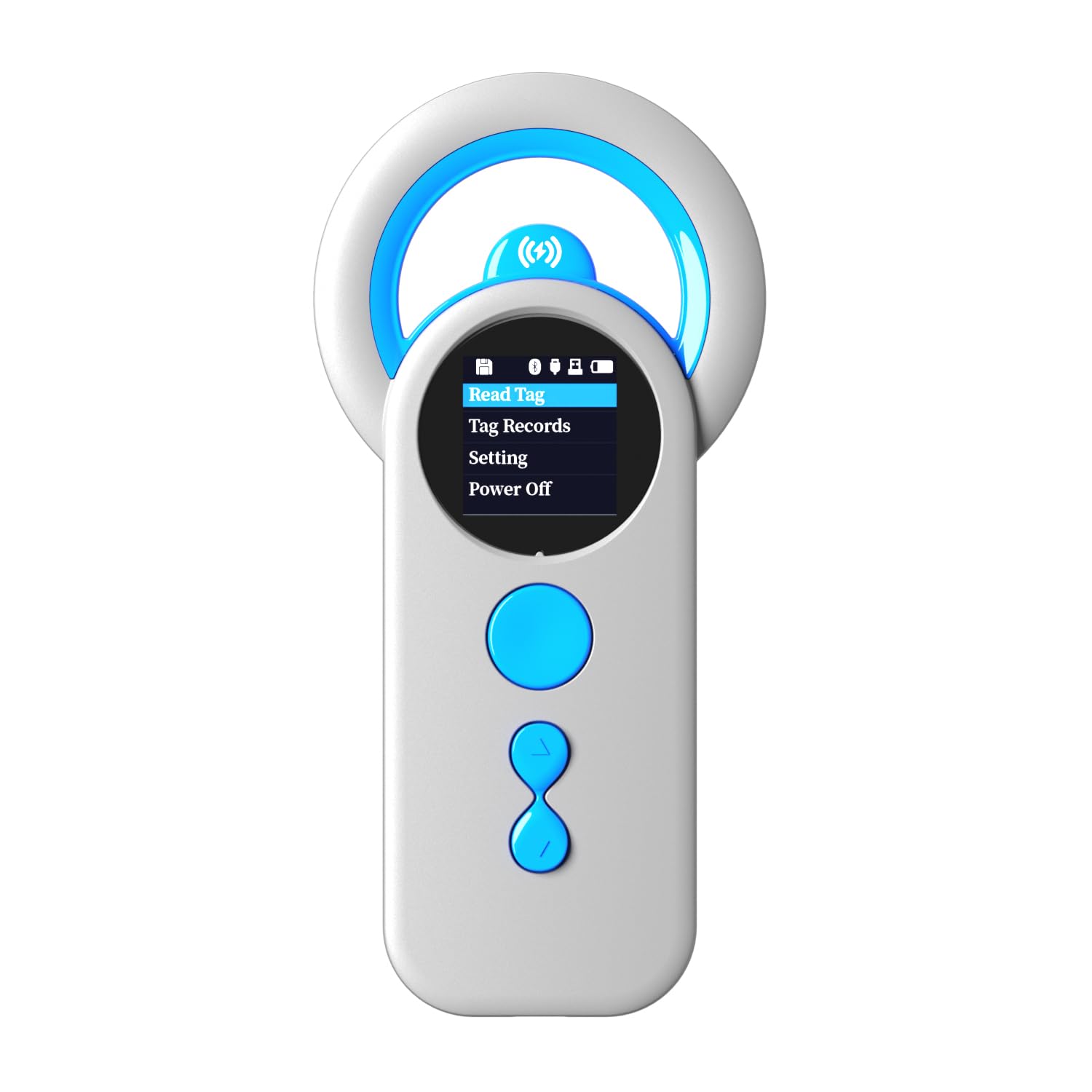 Rechargeable Pet Microchip Scanner with RFID Animal ID Reader