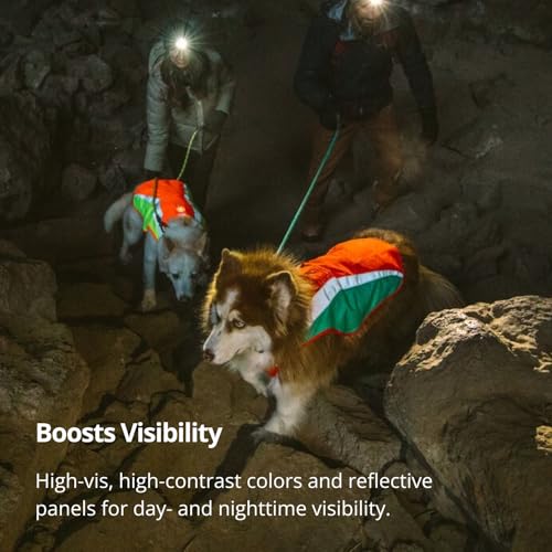 High Visibility Reflective Dog Vest with Water Resistant Shell
