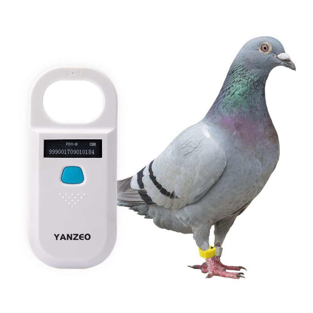 Rechargeable Pet Microchip Scanner with RFID Animal ID Reader