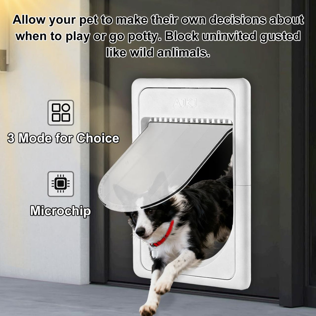 Smart Electronic Pet Door with Automatic Sensor Control