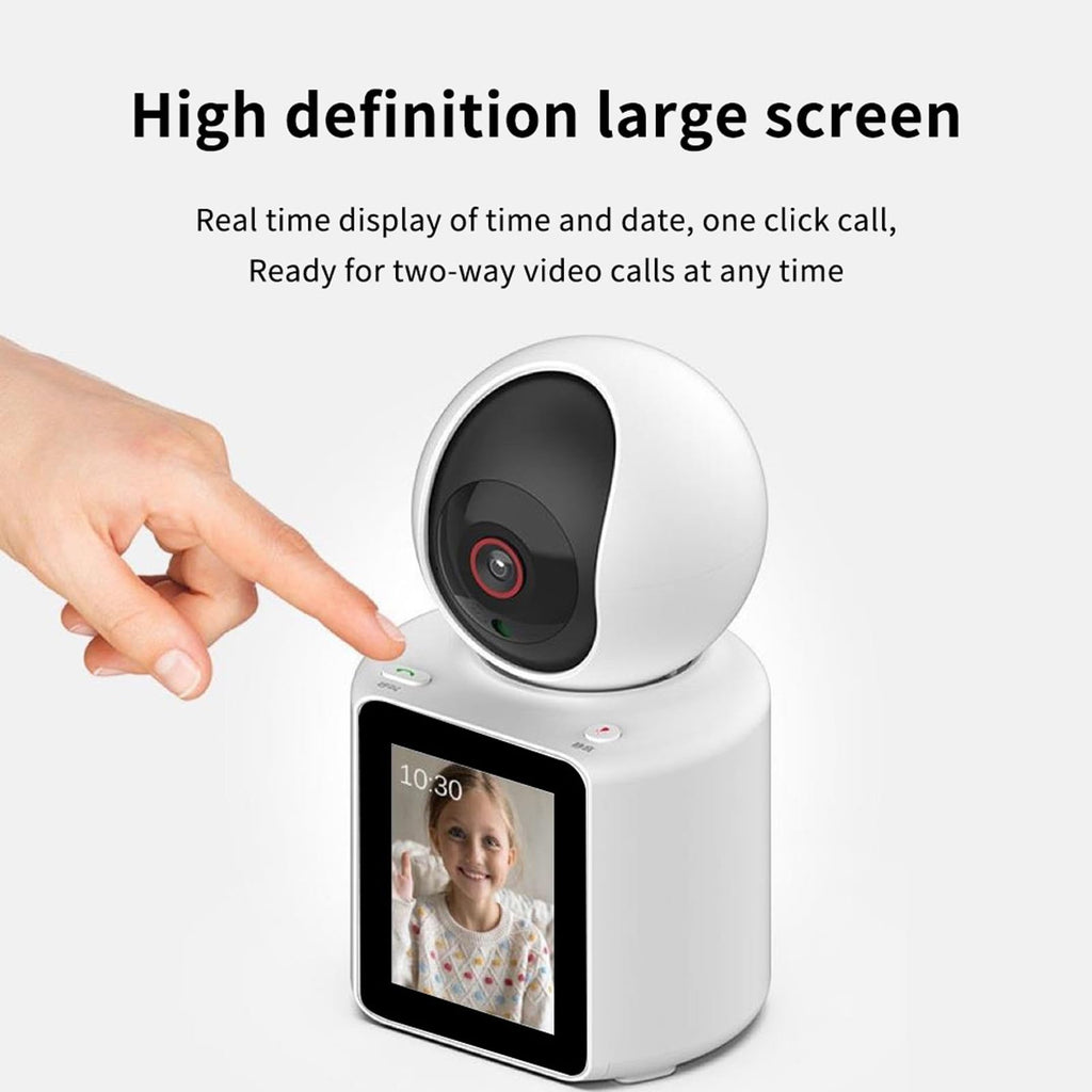 Two-Way Video Pet Camera with HD Screen and Remote Monitoring