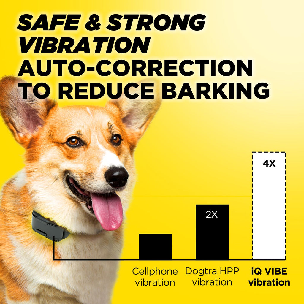 Rechargeable Vibration Anti Bark Dog Collar with Precision Sensor