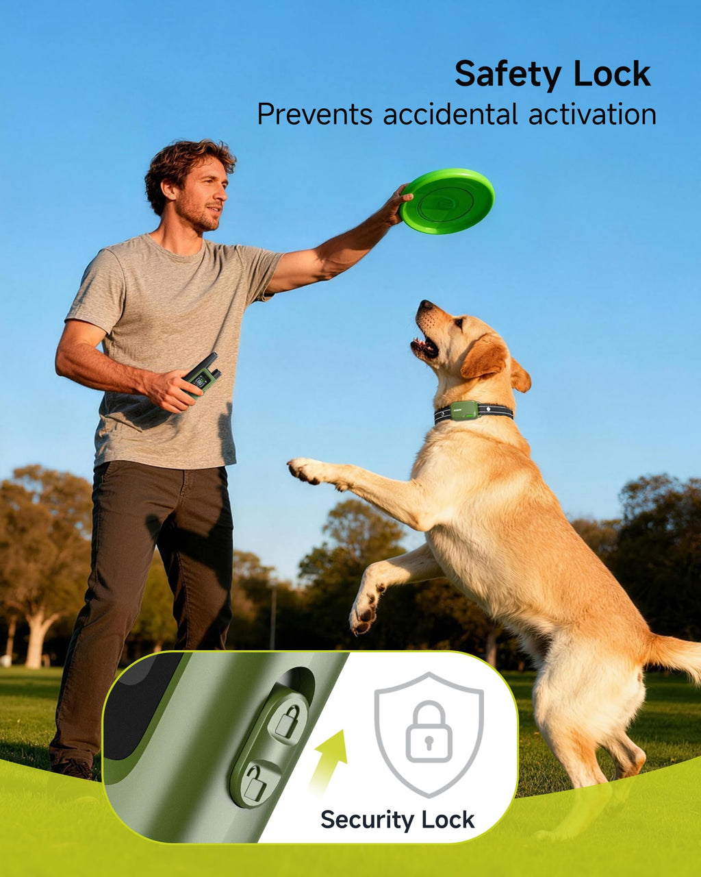Waterproof Dog Training Collar with Remote and 4 Training Modes