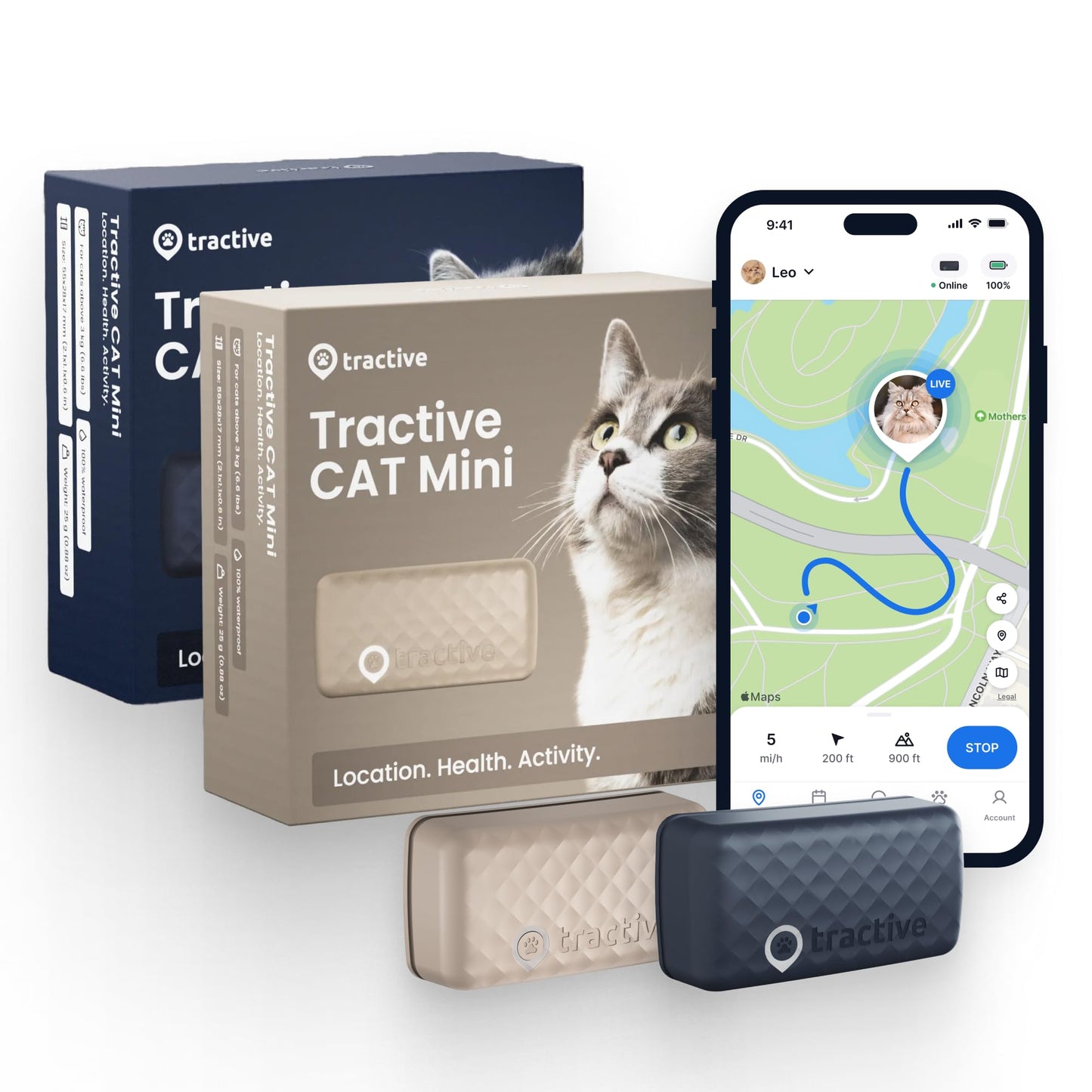 Smart GPS Pet Tracker with Real-Time Location Monitoring