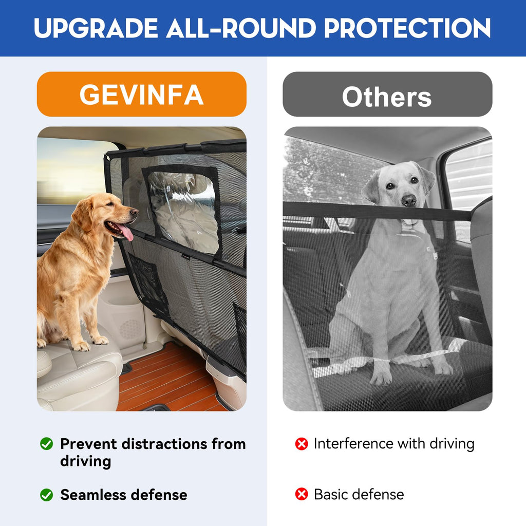 GEVINFA Dog Car Barrier