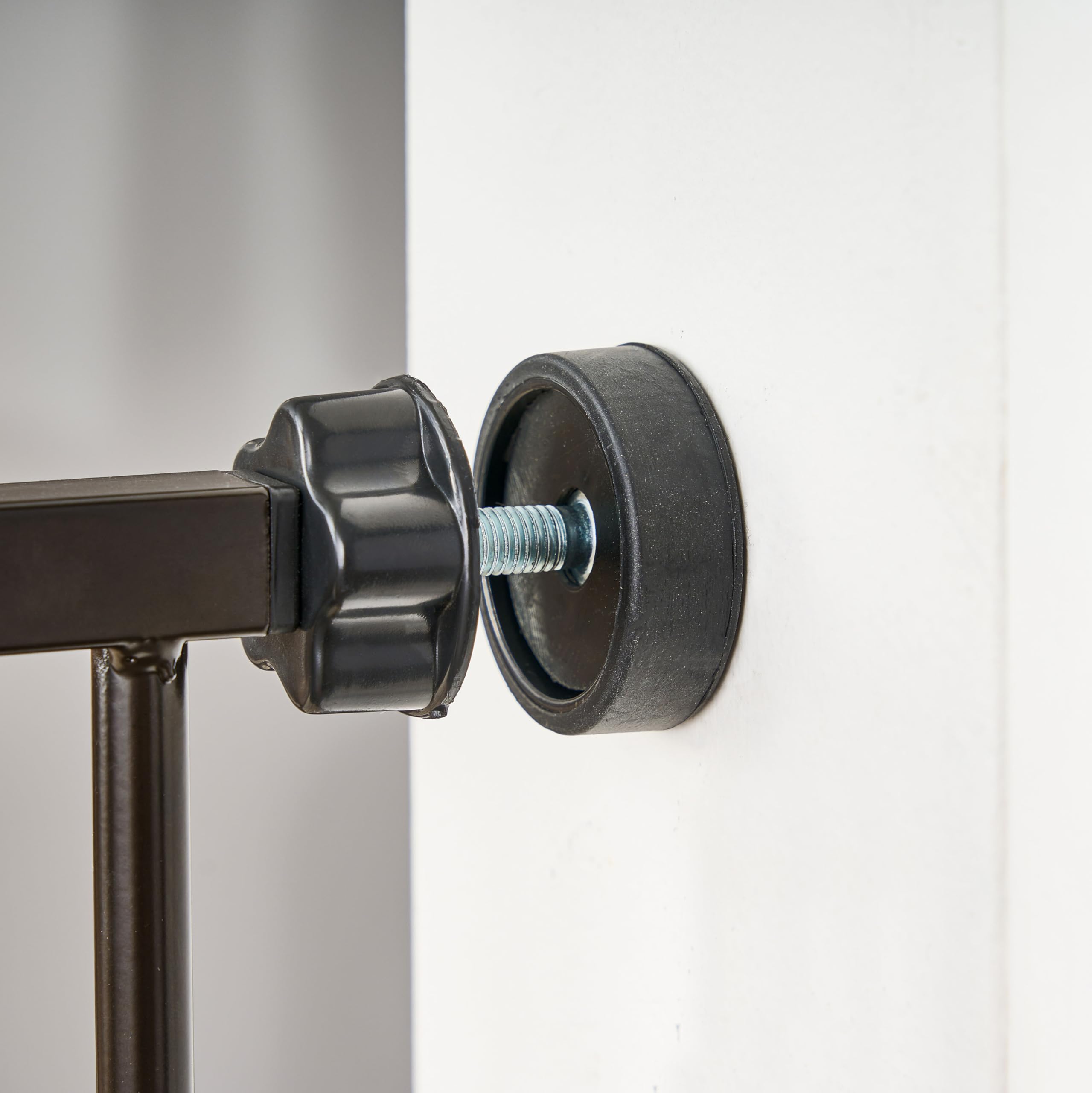 Extra Wide Walk Through Pet Safety Gate with Extension Kit