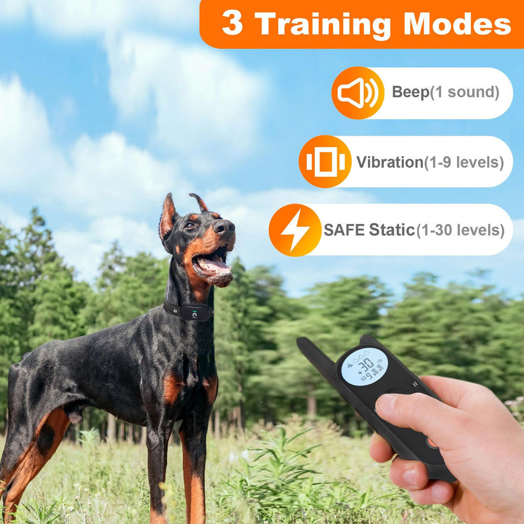 Wireless GPS Dog Fence with Training Collar and Pet Containment System