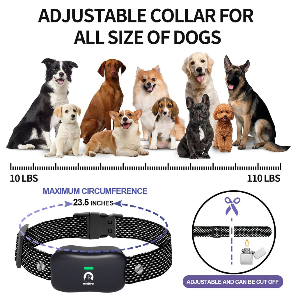 Wireless Dog Fence with Training Collar and Remote Control System