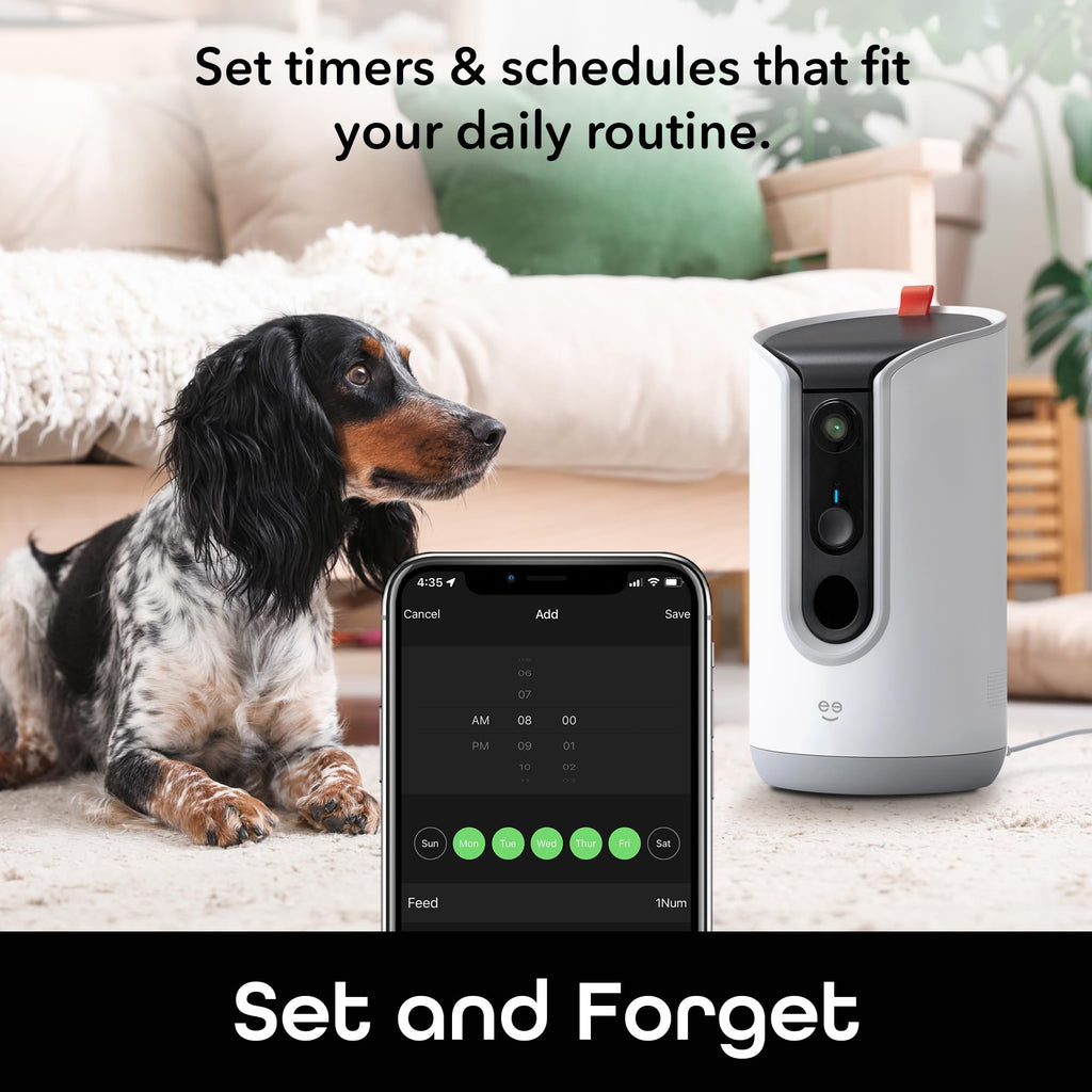 Geeni Pet Treat Dispenser with Camera