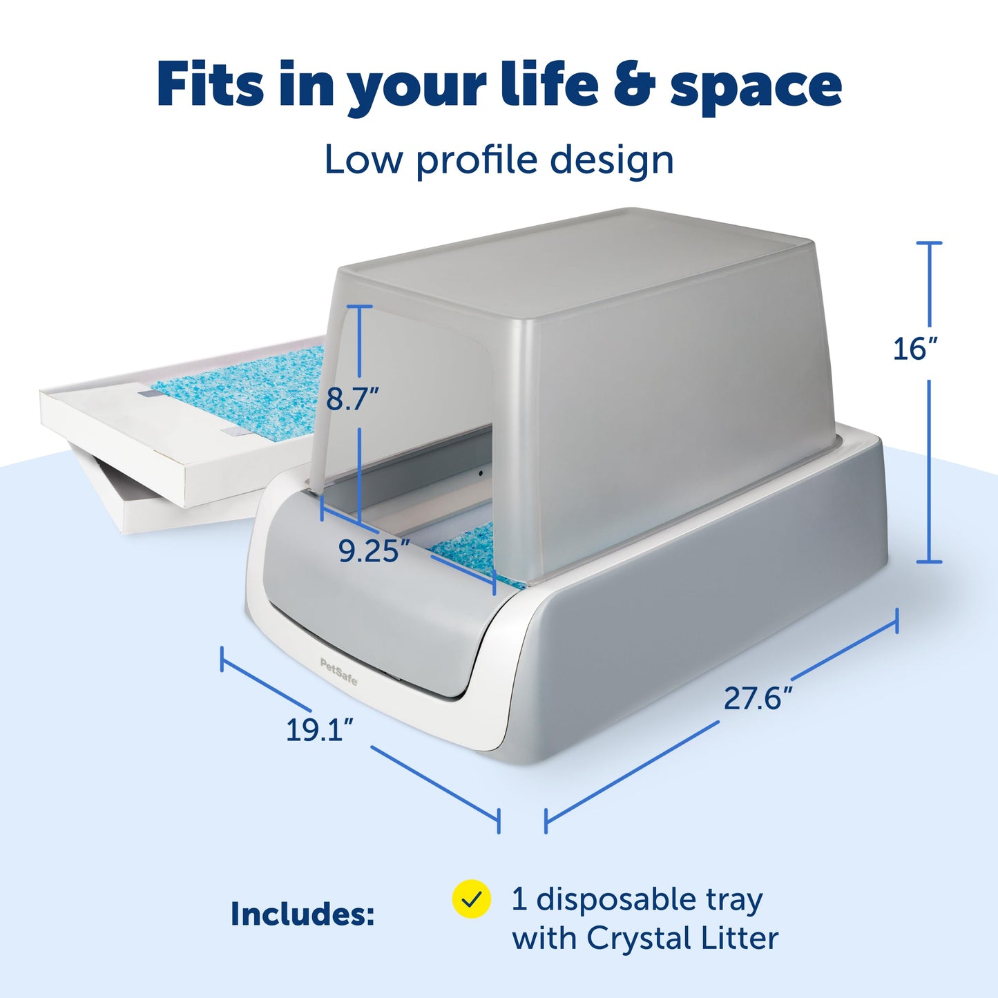 Smart Automatic Litter Box with Health Monitoring and App Control