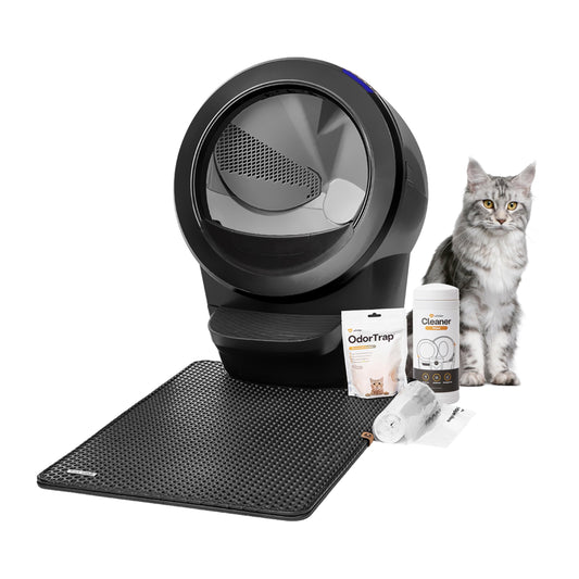 Automatic Self Cleaning Cat Litter Box with WiFi Control
