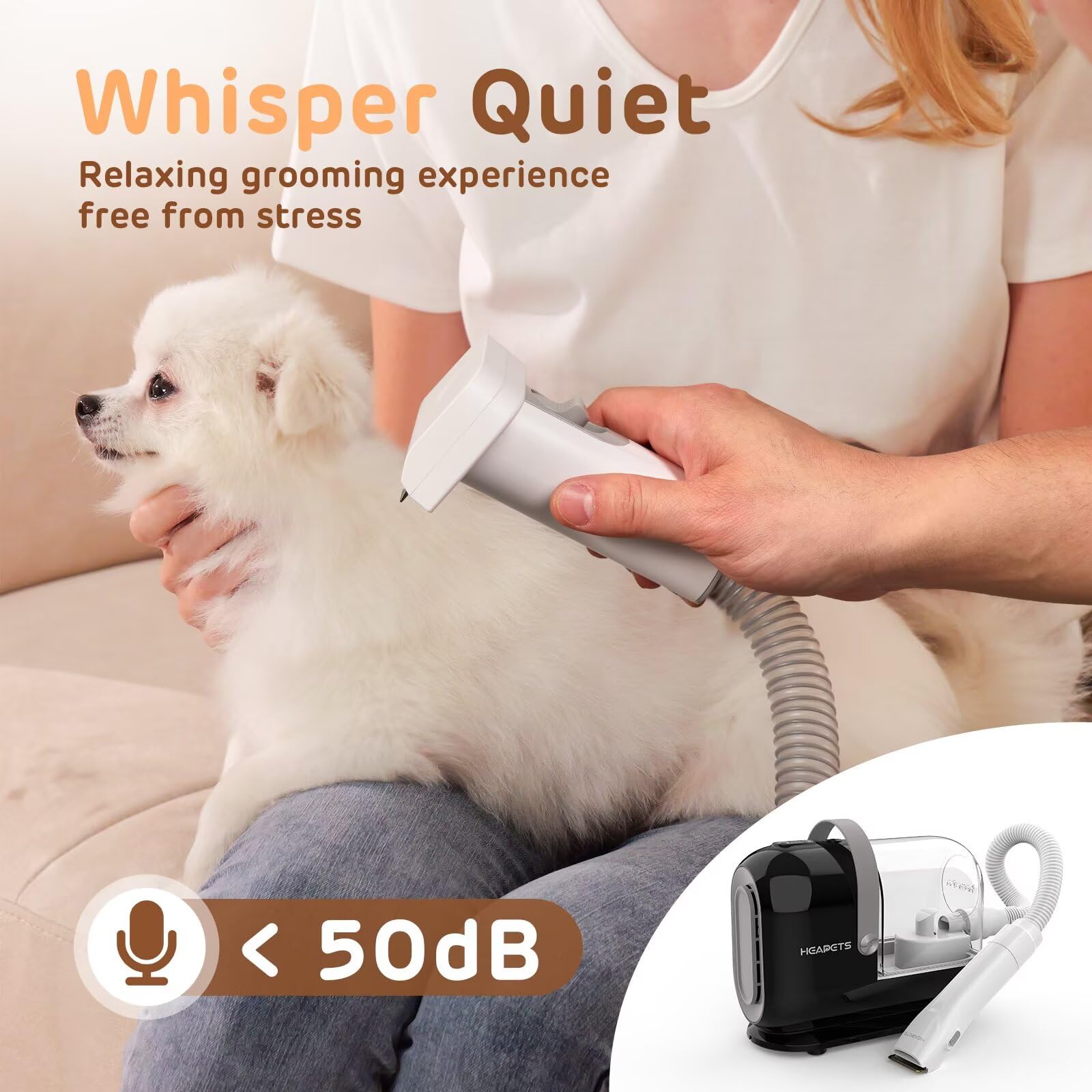 Dog Grooming Vacuum Kit