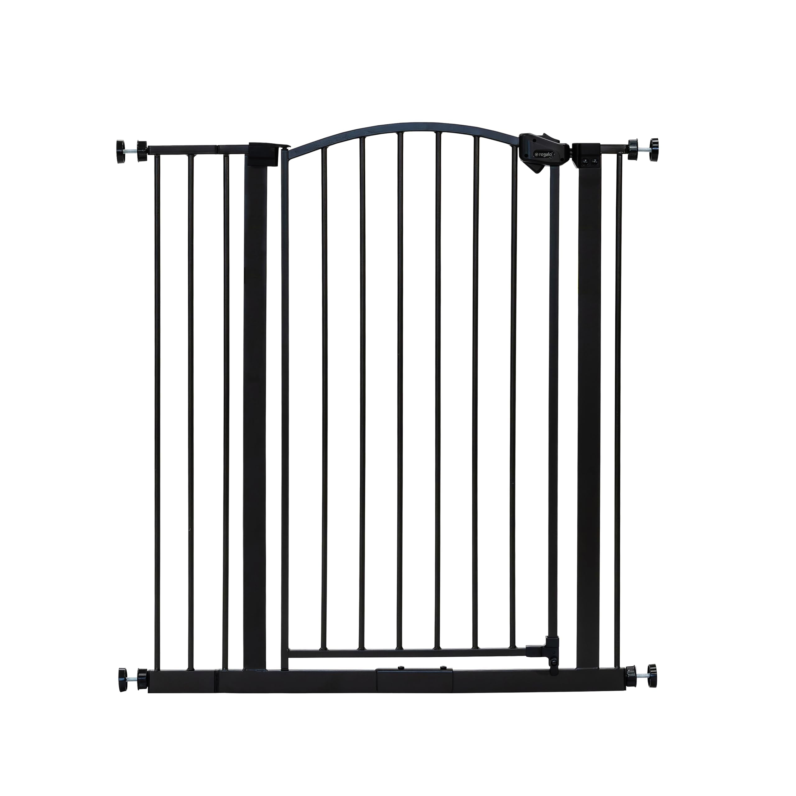 Extra Wide Walk Through Pet Safety Gate with Extension Kit