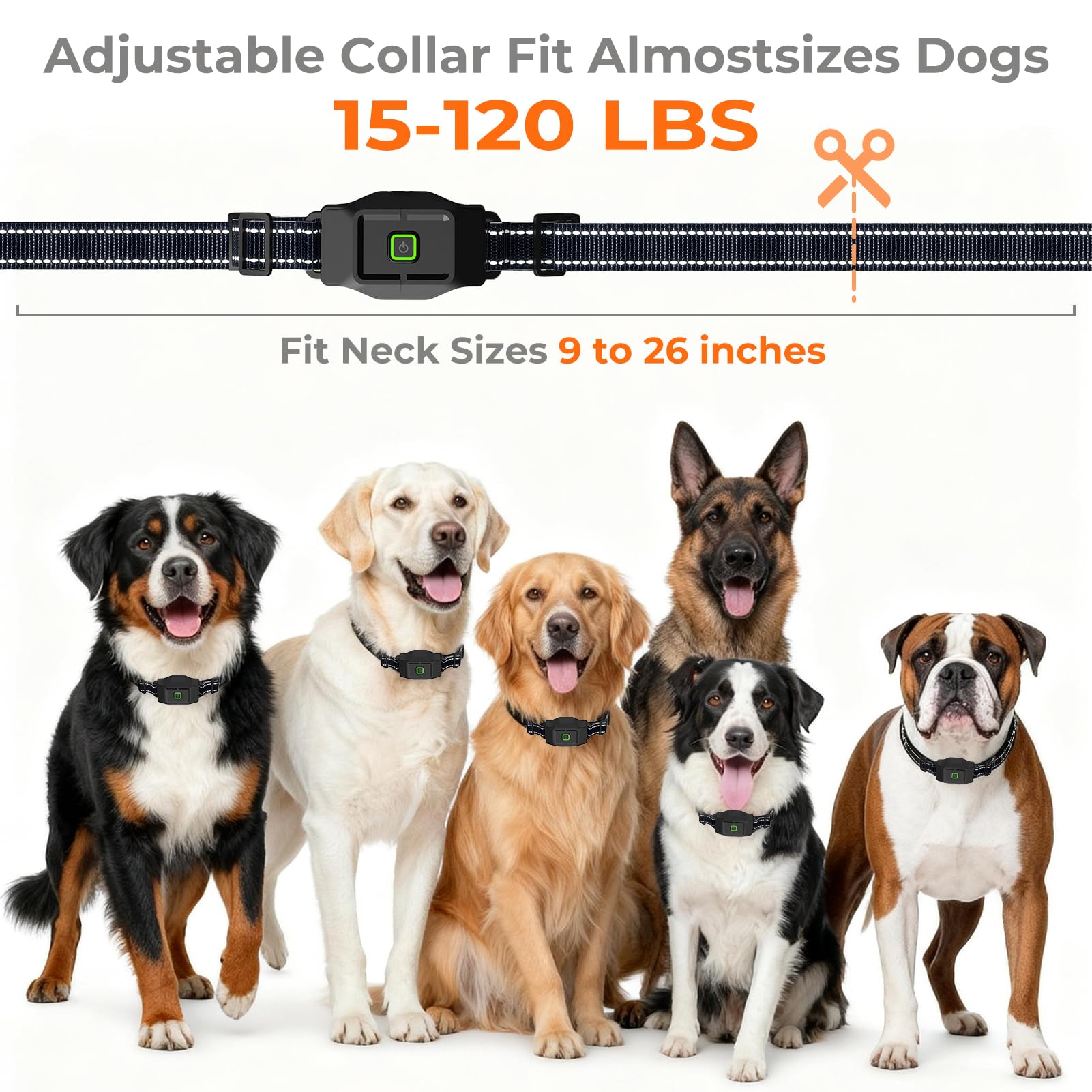 GPS Wireless Dog Fence with Remote Training Collar System