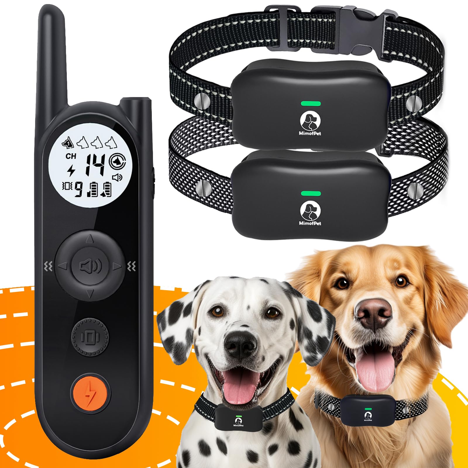 Wireless GPS Dog Fence with Training Collar and Pet Containment System