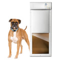 High Security Automatic Electronic Pet Door for Large Dogs