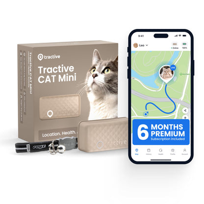 Smart Cat GPS Tracker with Real-Time Location and Wellness Monitoring