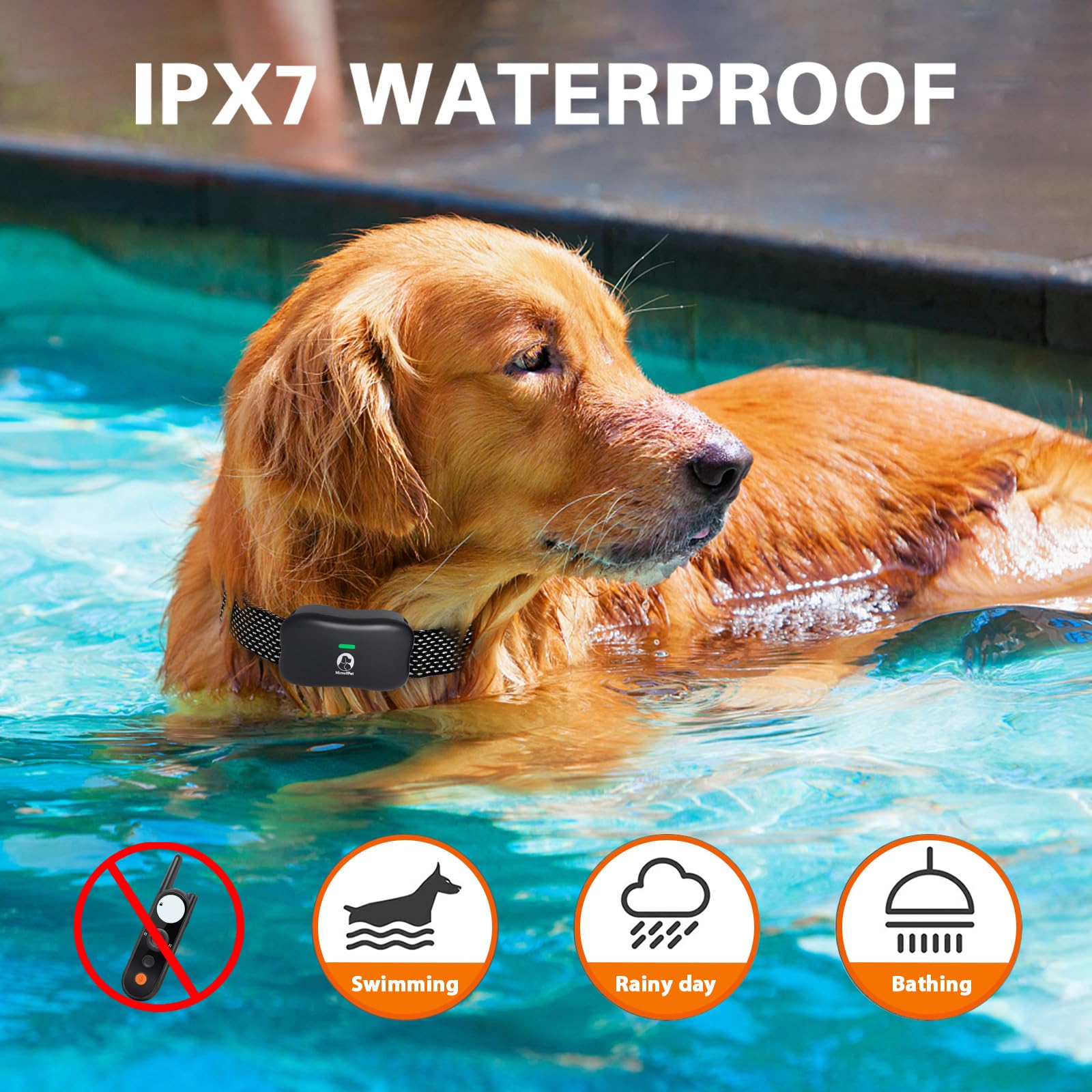 Wireless GPS Dog Fence with Training Collar and Pet Containment System