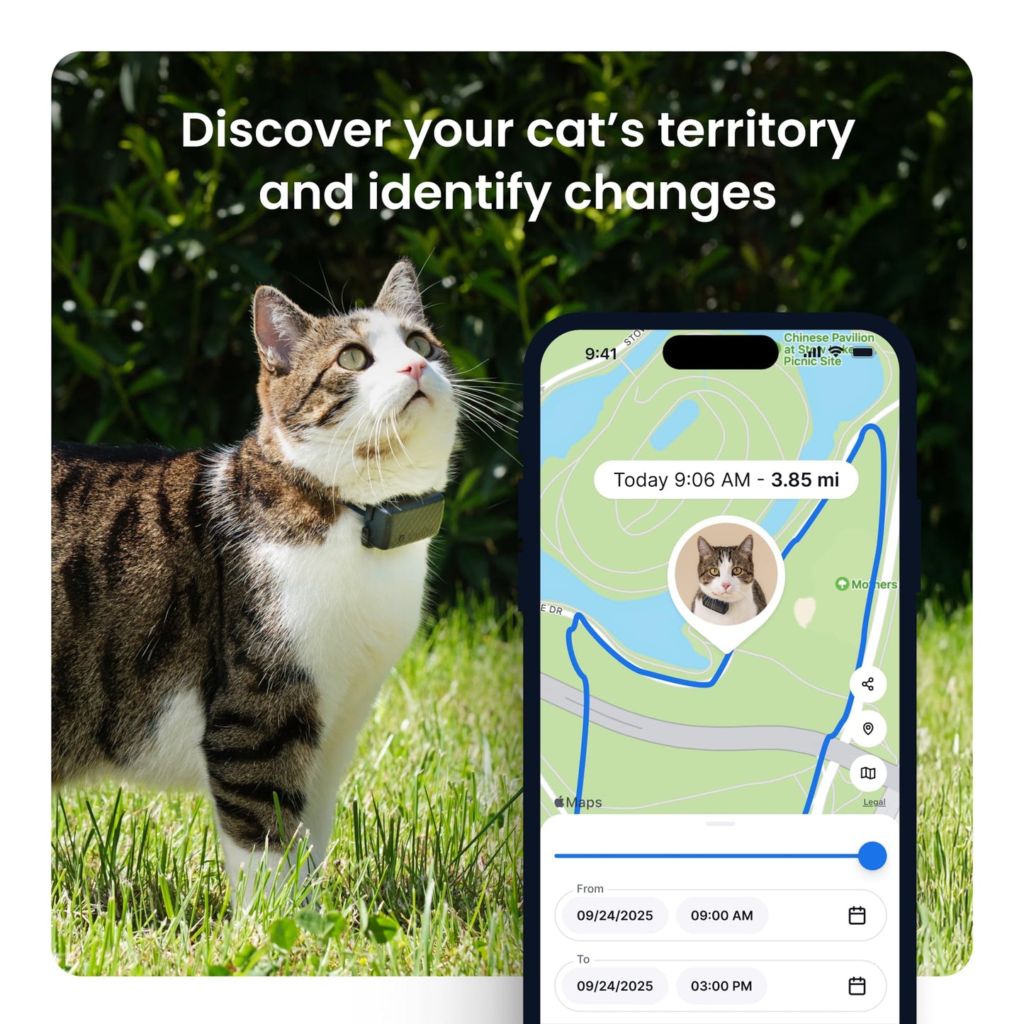 Smart GPS Pet Tracker with Real-Time Location Monitoring
