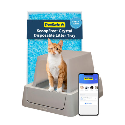 Smart Automatic Litter Box with Health Monitoring and App Control