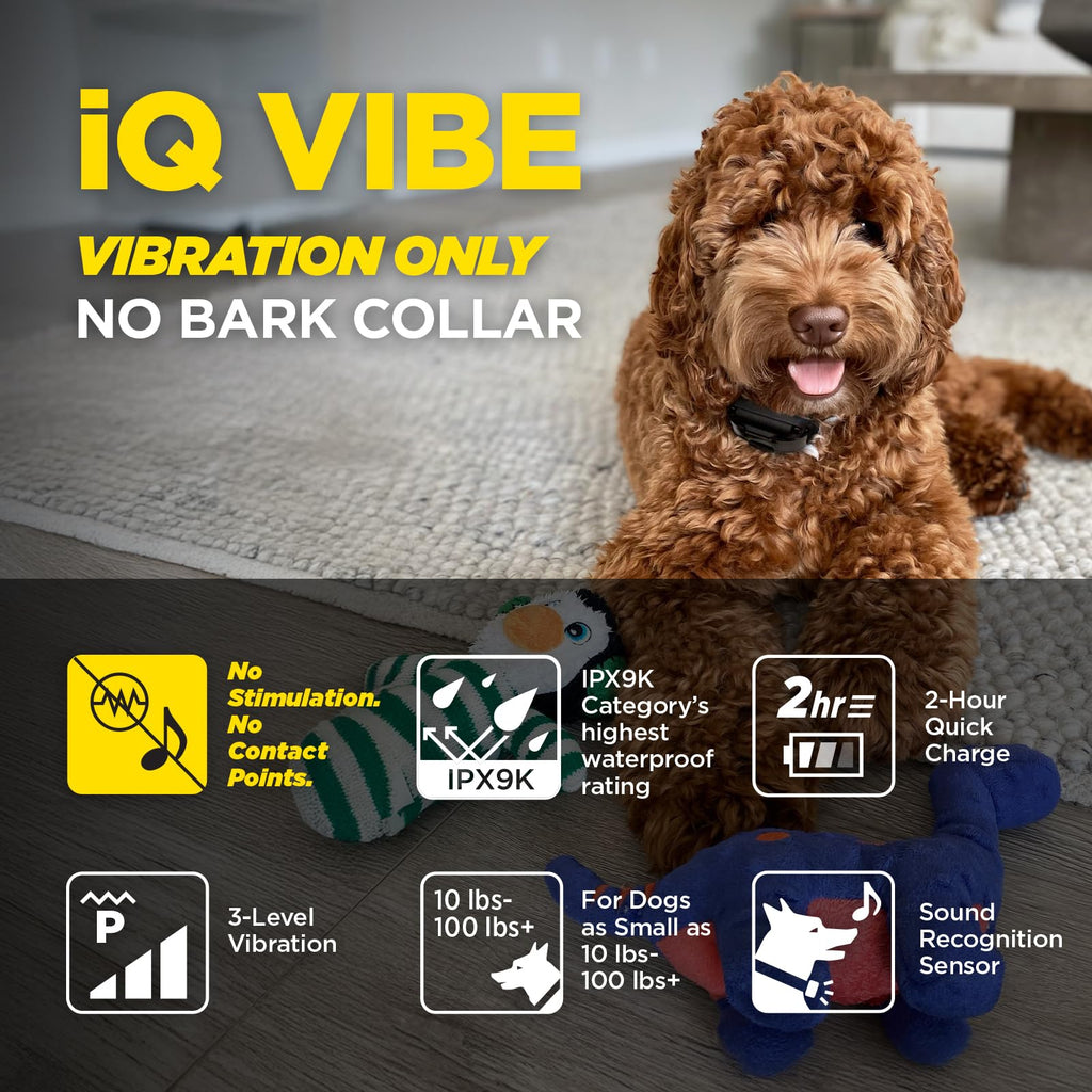 Rechargeable Vibration Anti Bark Dog Collar with Precision Sensor