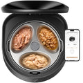 Refrigerated Automatic Cat Feeder with Stainless Steel Bowl