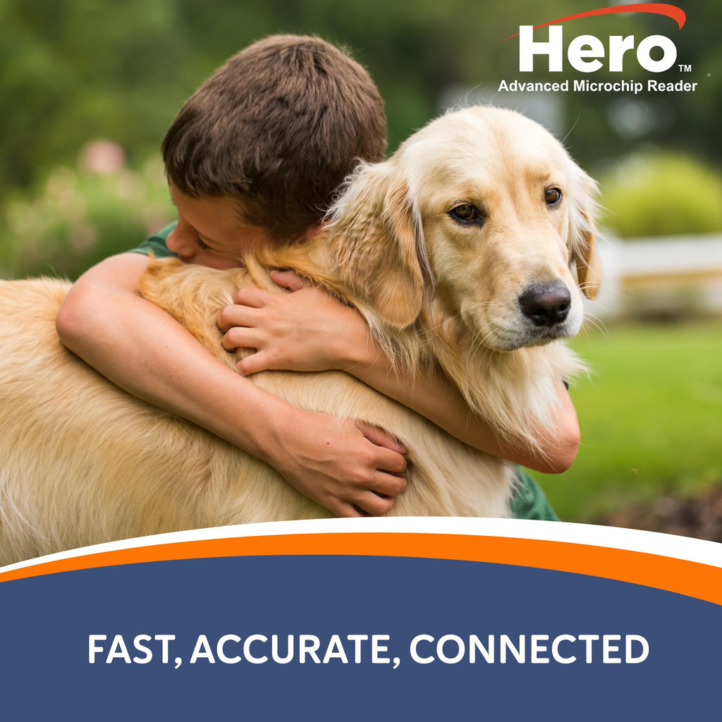 Universal Pet Microchip Scanner with Bluetooth and LCD Display