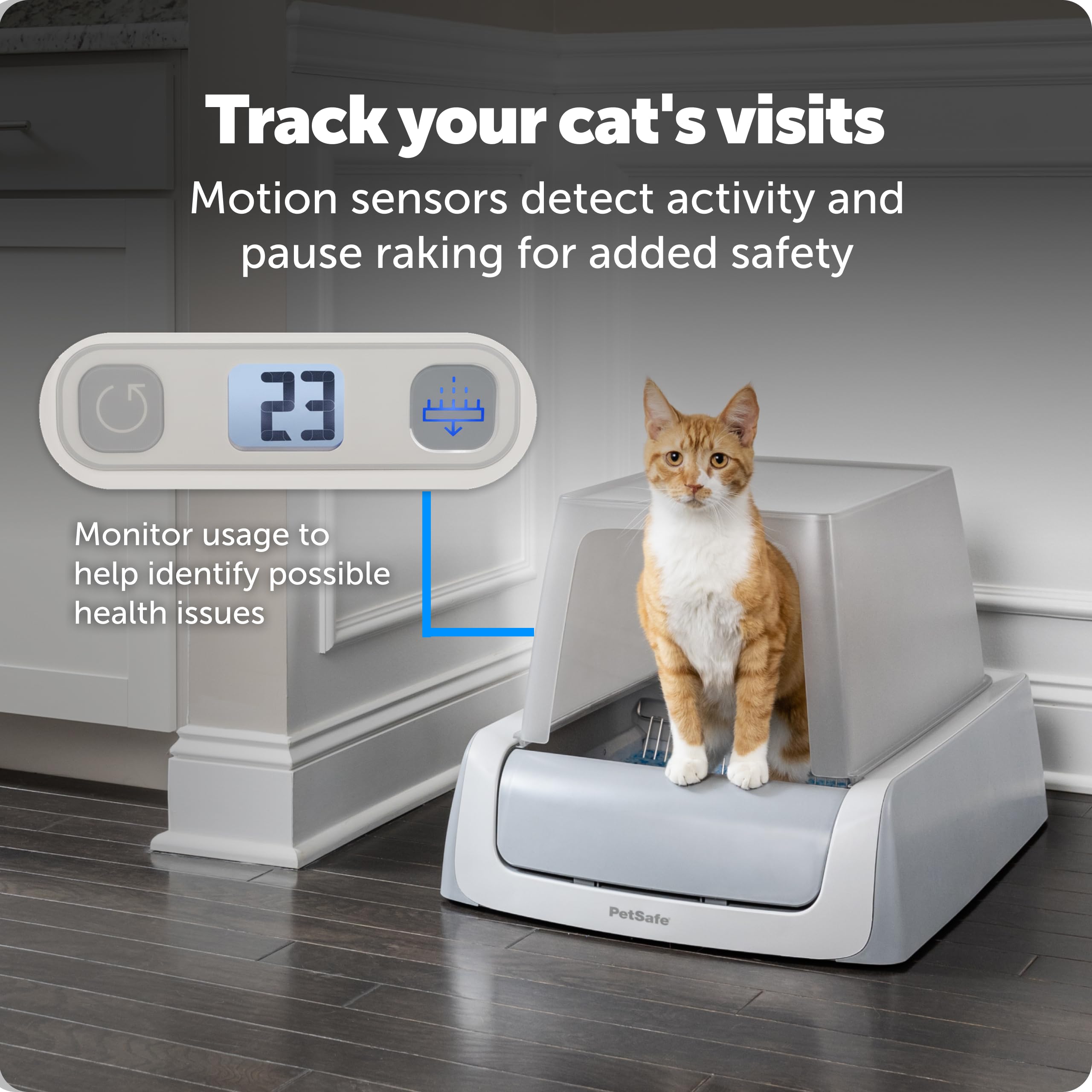 Smart Automatic Litter Box with Health Monitoring and App Control