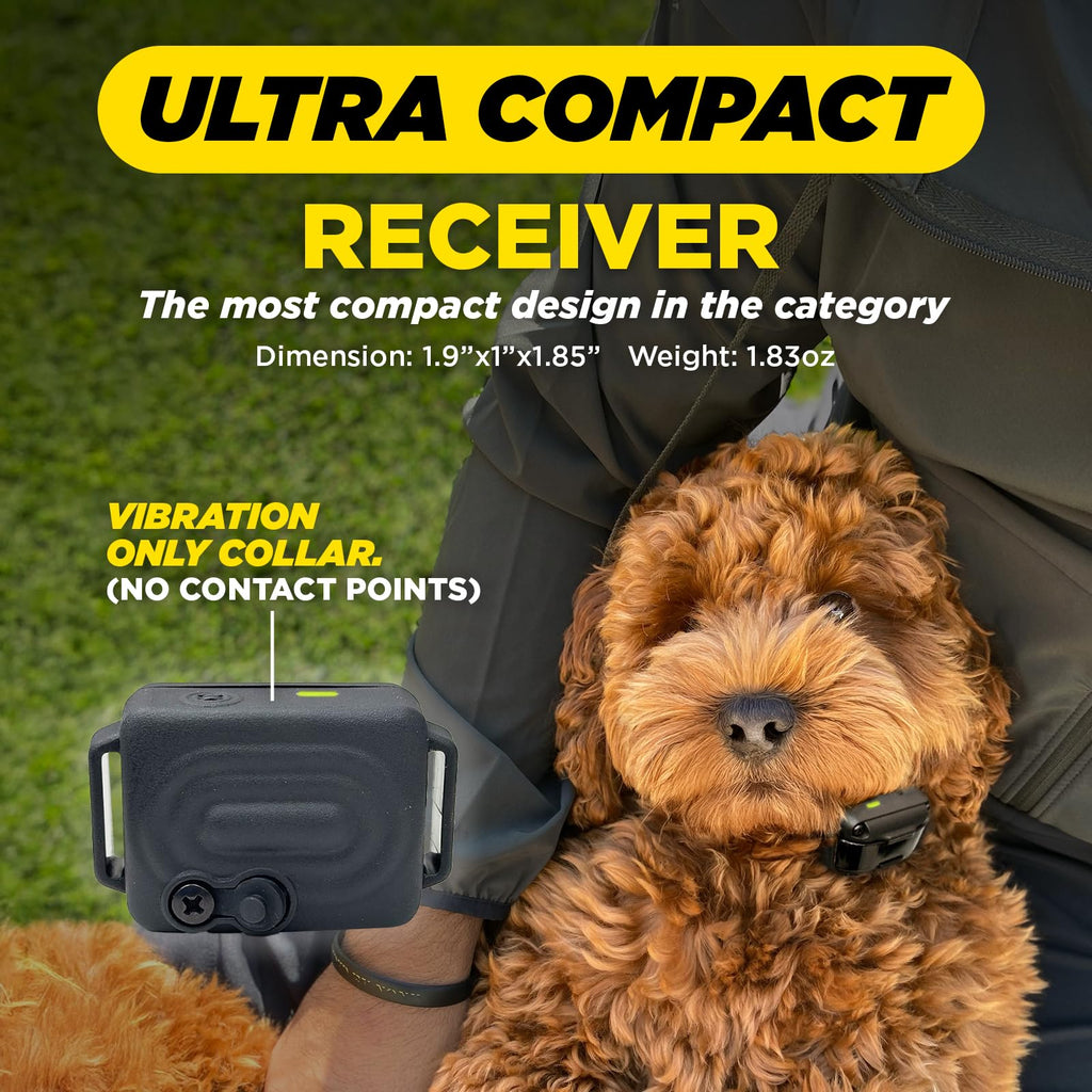 Rechargeable Vibration Anti Bark Dog Collar with Precision Sensor