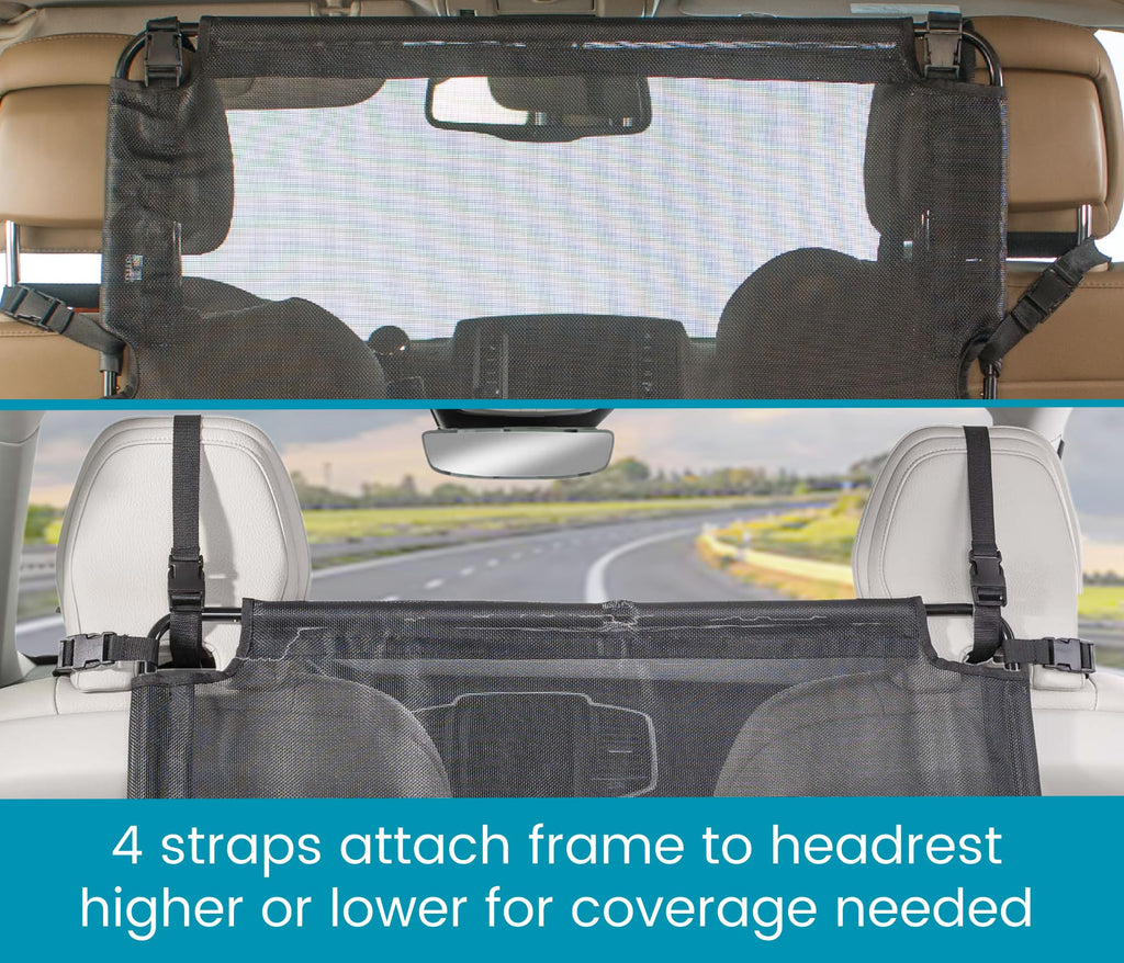 High Road Front Seat Dog Barrier for Car, Truck or SUV