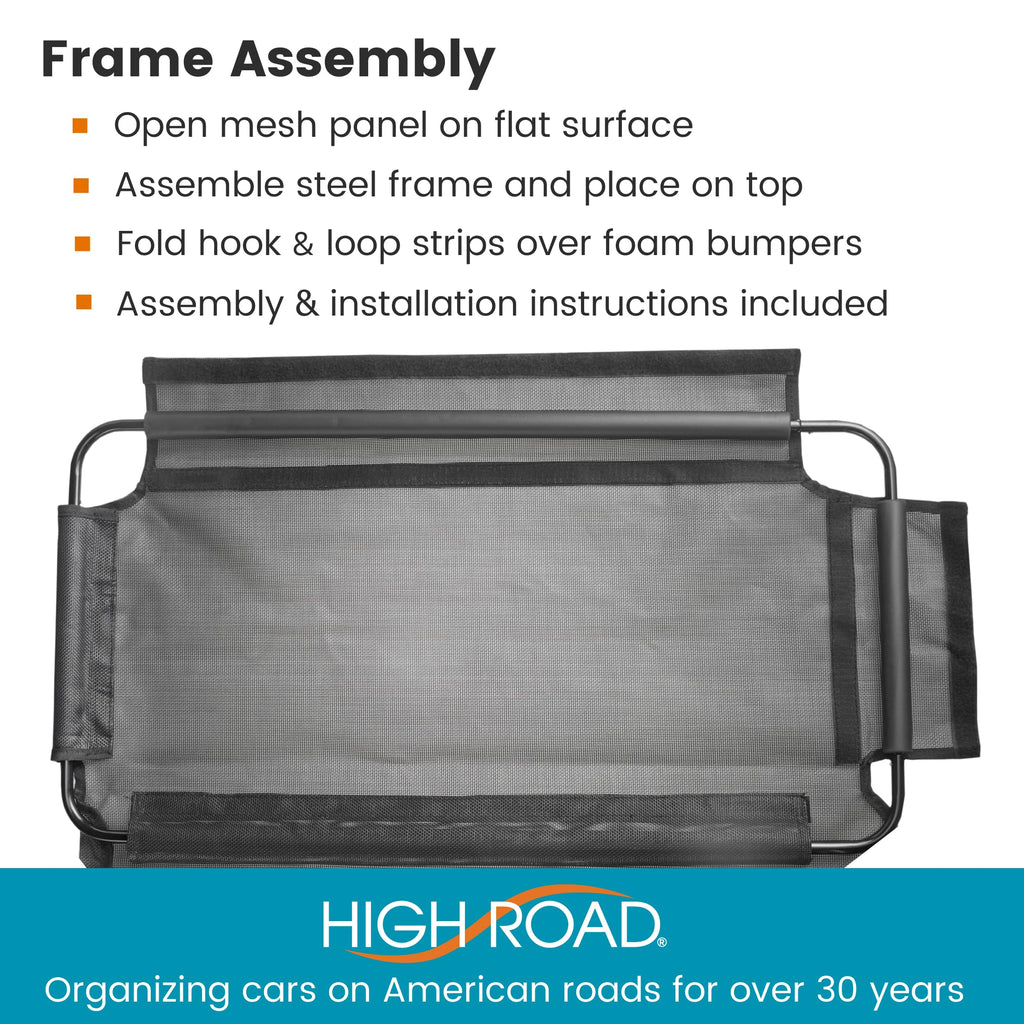 High Road Front Seat Dog Barrier for Car, Truck or SUV