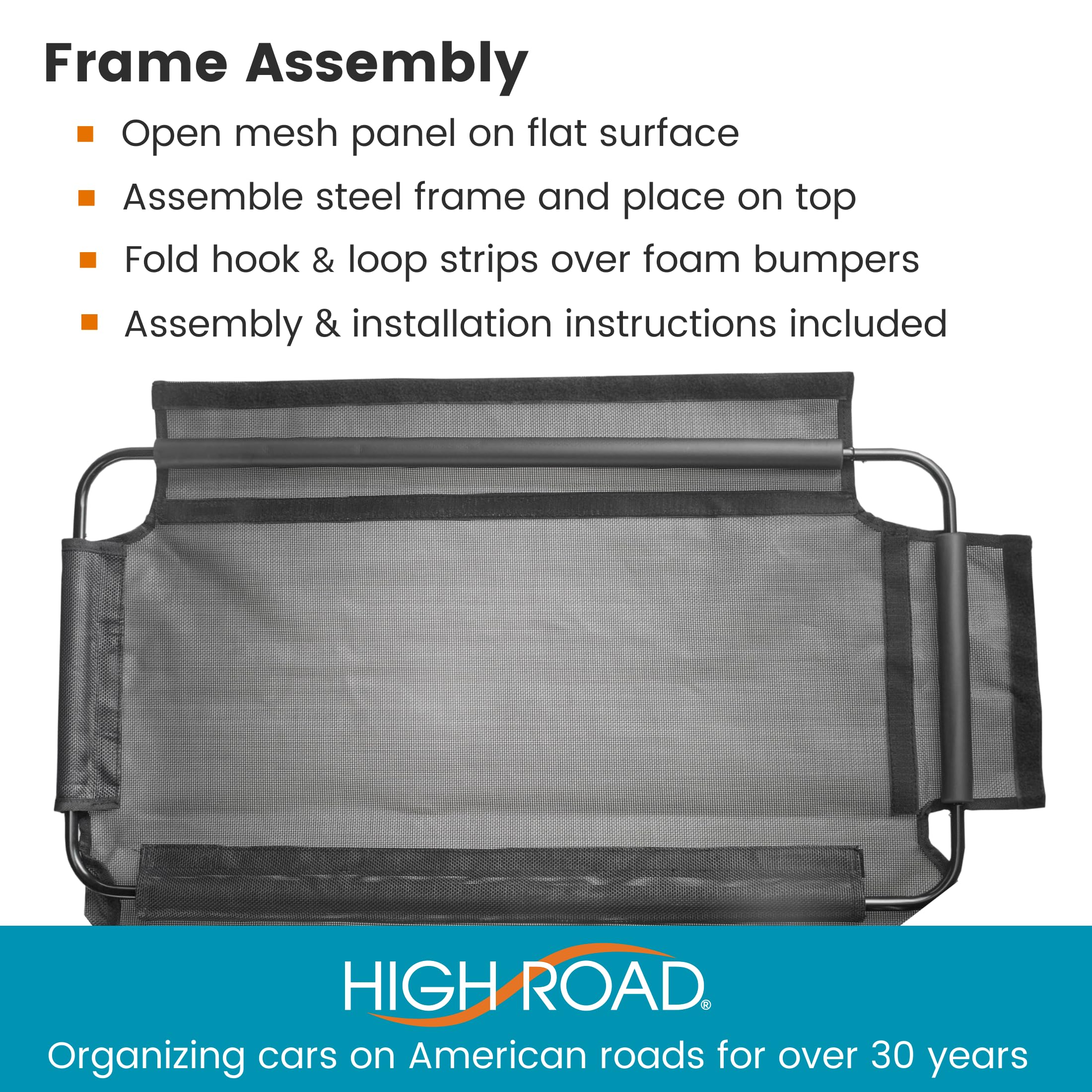 High Road Front Seat Dog Barrier for Car, Truck or SUV